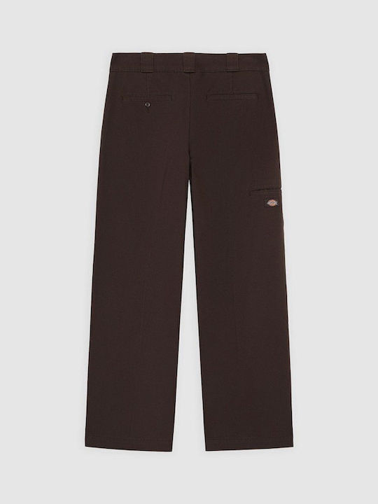 Дамско Текстил Панталон Dark Brown