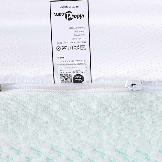 vidaXL Ανώστρωμα Μονό Polyester 70x200x6εκ.