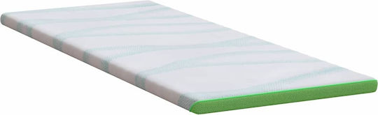 vidaXL Ανώστρωμα Μονό Polyester 70x200x6εκ.