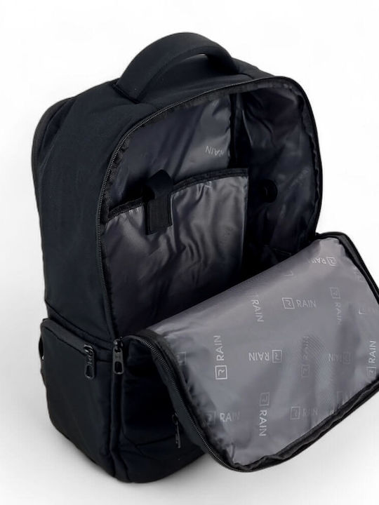 Rain Rucksack Wasserdicht 25Es Schwarz