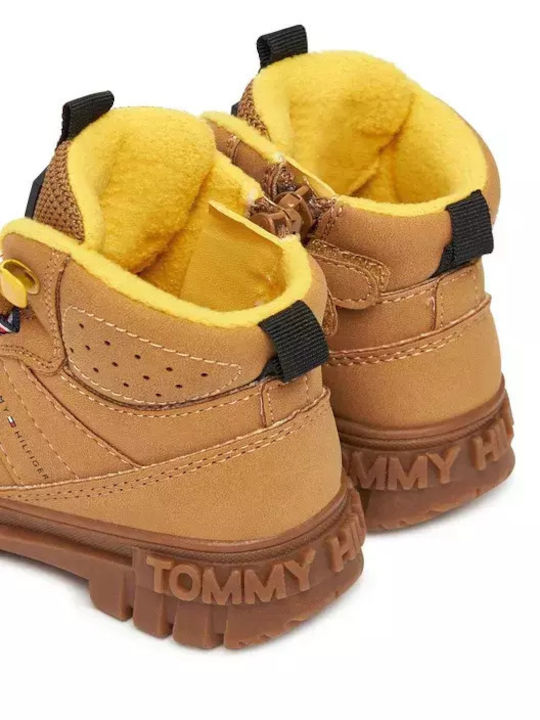 Kinderstiefeletten mit Reißverschluss Tabac Braun