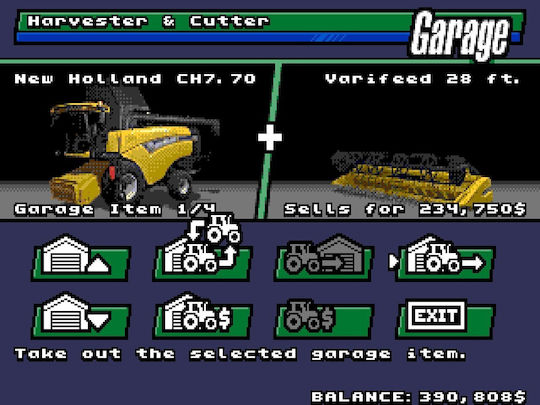Farming Simulator: 16-Bit Edition Sega Mega Drive Game (New)