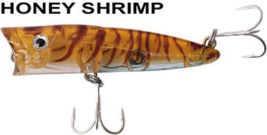Ryuji Nălucă Artificială Popper 7buc/8.5gr Olive Shrimp