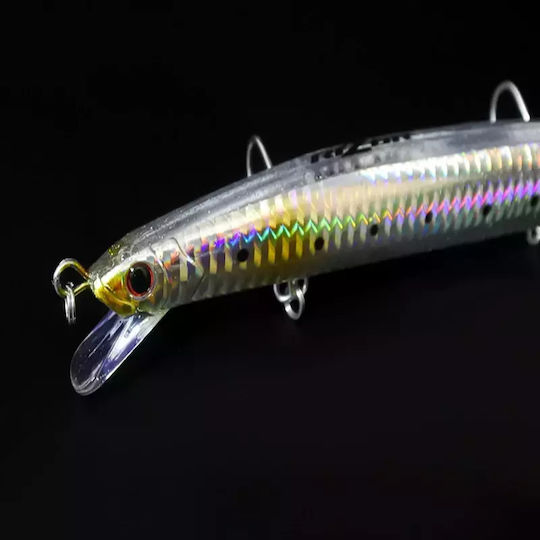 Rizor Artificial Bait Minnow 19cm 36gr #01 Barracuda