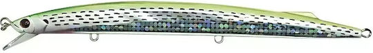 Rizor Τεχνητό Δόλωμα Ψαράκι (Minnow) 19εκ./36gr #04 Green Sayori