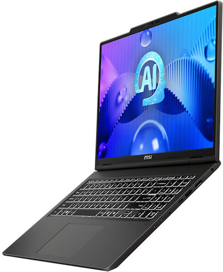 MSI Venture 16 AI A1MG-038XRO 16" OLED 120Hz (Ultra 7-155H/16GB/512GB SSD/No OS) Solid Gray (US Keyboard)