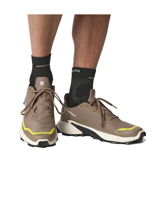 Alphacross 5 Мъжки Спортни обувки Running Кафяв