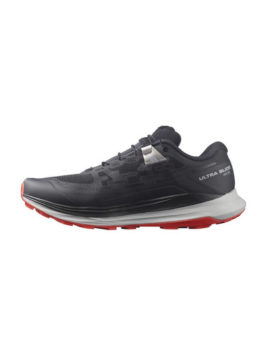 Ultra Glide Herren Sportschuhe Trail Running Black / Alloy / Goji Berry