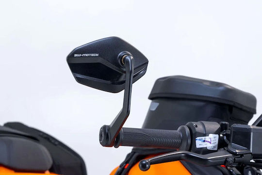 SW-Motech Motorcycle Mirrors 2pcs Black