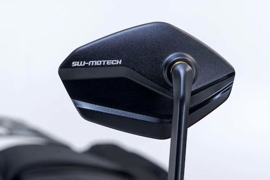 SW-Motech Motorcycle Mirrors 2pcs Black