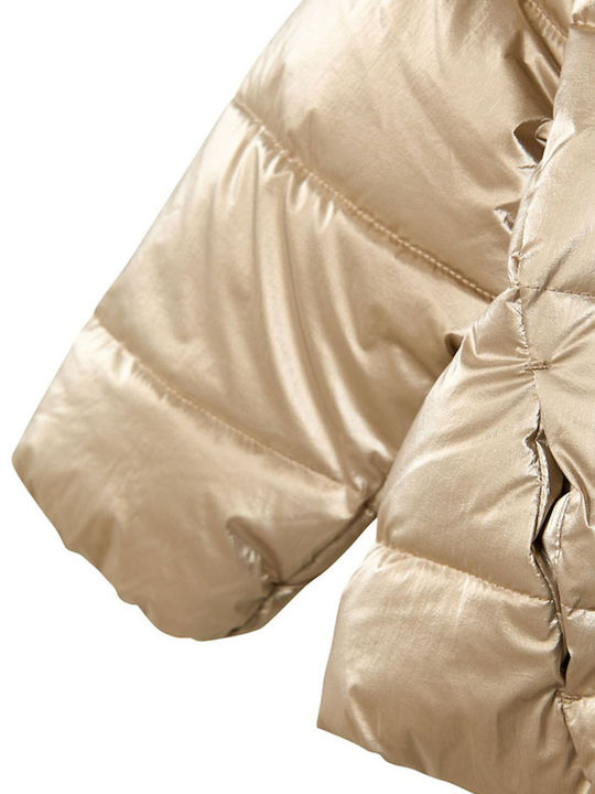 Παιδικό Casual Μπουφάν Frosted Almond, Χρυσό