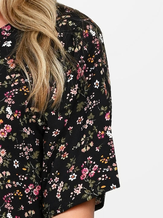 Rochii De Vară Pentru Femei Mini Rochie Cu Volane Neagră