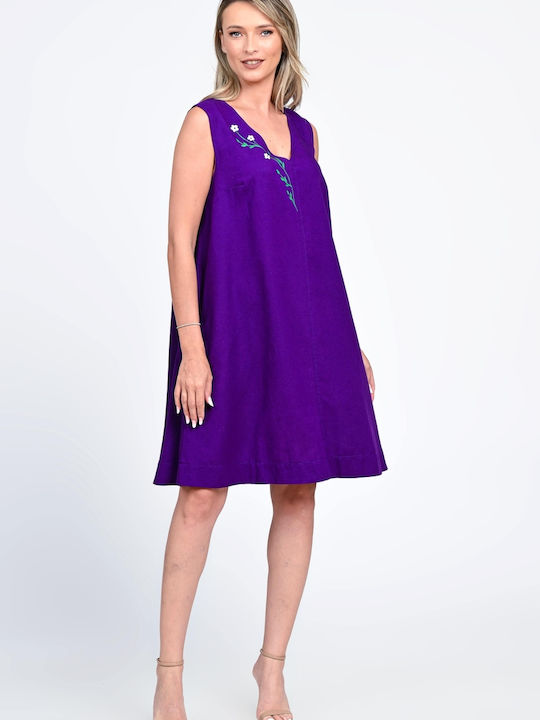 Rochii De Vară Pentru Femei Mini Rochie Violet