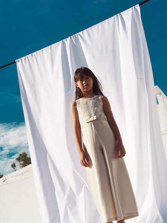 Kids' Jumpsuit Beige