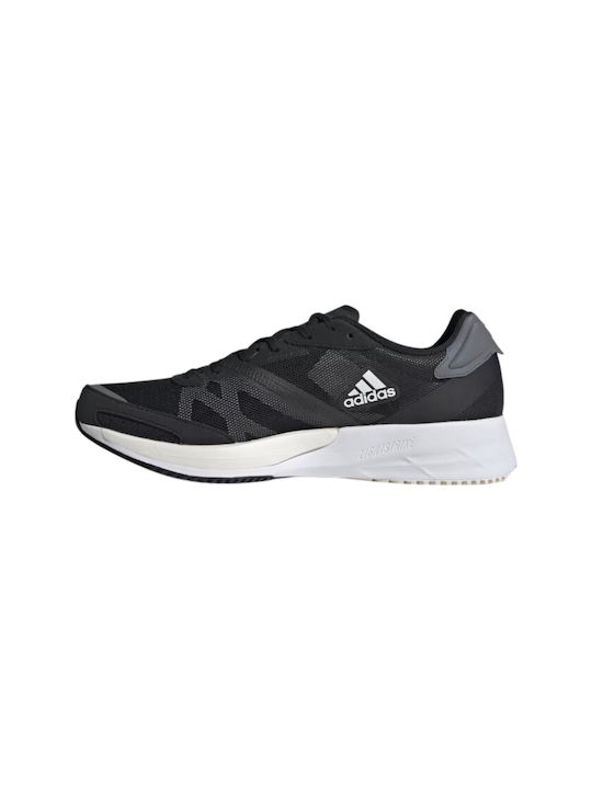 Adizero Adios 6 Herren Sportschuhe Laufen Core Black / Cloud White / Grey Five
