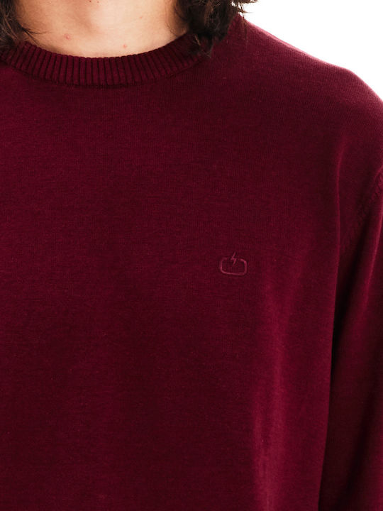 Long Sleeve Burgundy Sweater