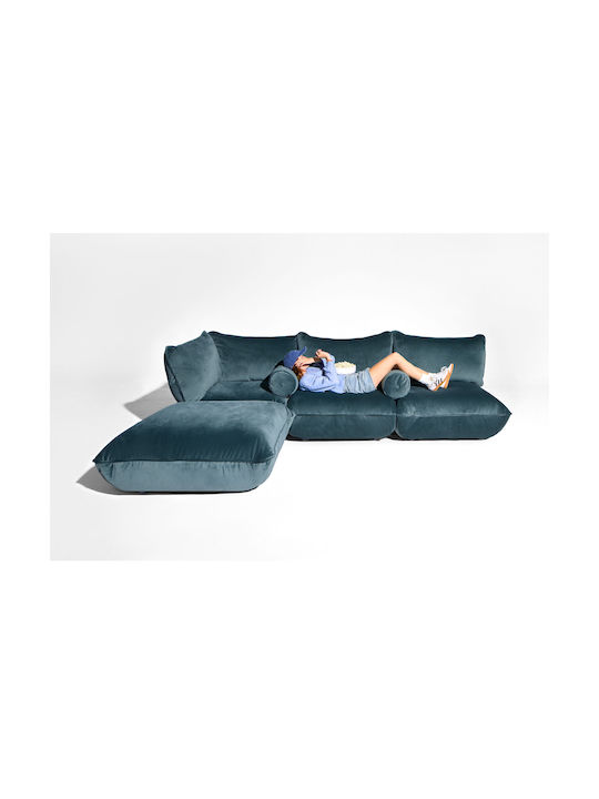 Fatboy Sofa Cushion Puff Velvet Deep Green 24x65cm