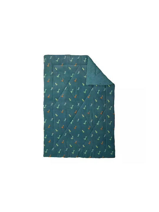 Nef-Nef Homeware Kids Duvet Cover Single Dinos On Wheels 160x220cm