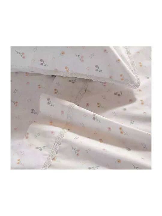Nef-Nef Homeware Сет Чаршафи 280x270см. Signity Бял 4бр