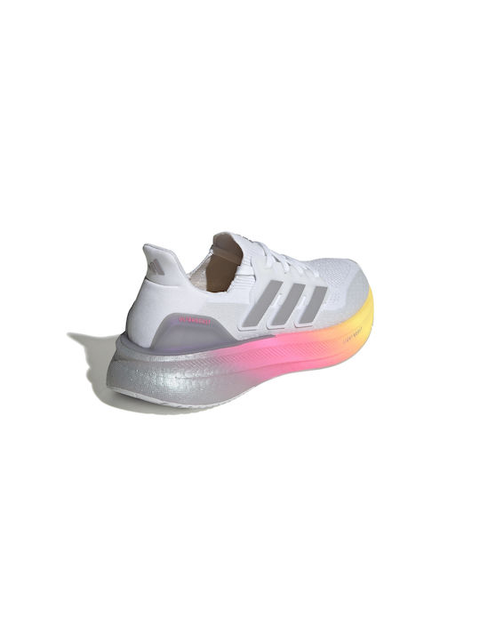 Ultraboost 5 Damen Sportschuhe Laufen Cloud White / Glory Grey / Lucid Pink