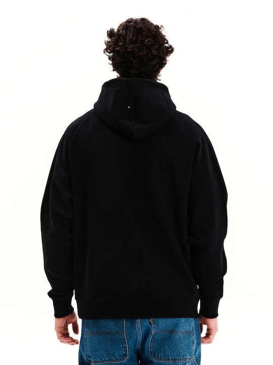 Sweatshirt with Hood Black