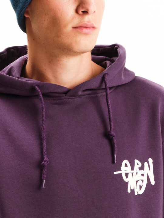 Hooded Purple Sweatshirt