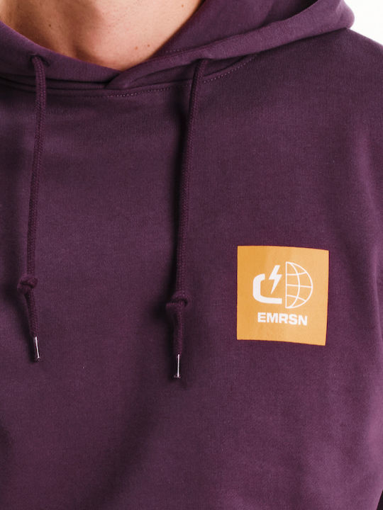 Hooded Sweatshirt Grape-Purple