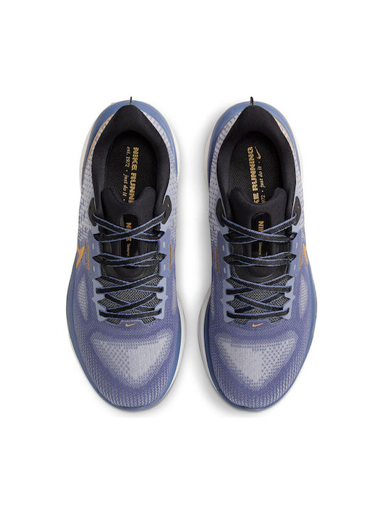 Vomero 17 Women's Running Sport Shoes Diffused Blue Ashen Slate White Metallic Gold