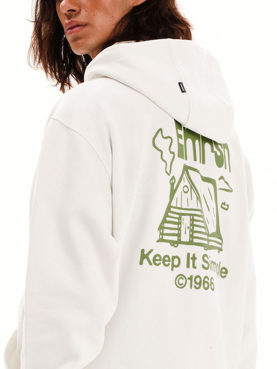 Hanorac Cu Glugă Off White