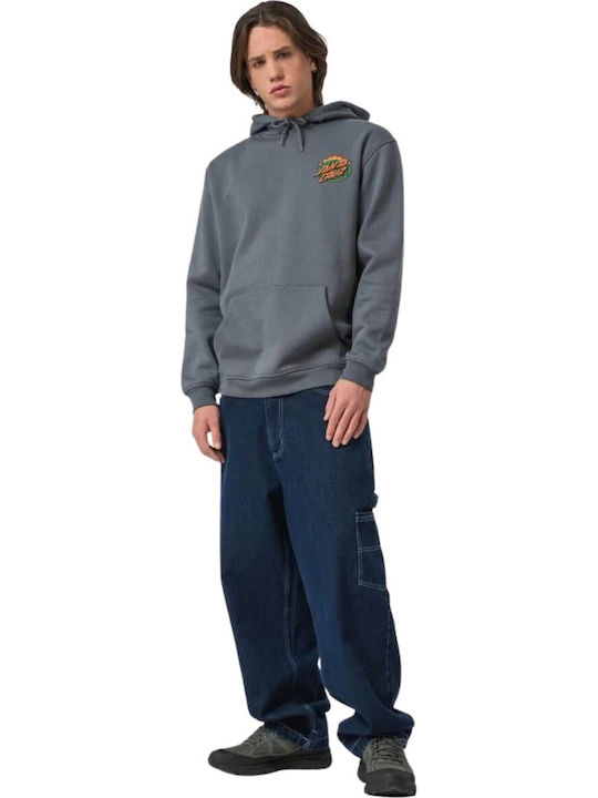 Sweatshirt with Hood Grey