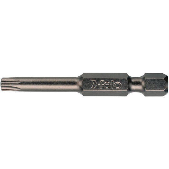 Set 10 Industrial Series Torx Screwdriver Bits E6.3 Tx8 50mm
