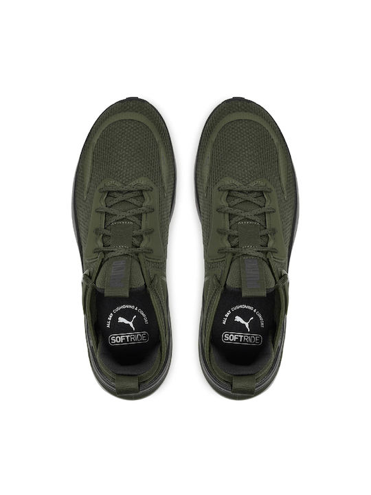 Sport Shoes Running Green