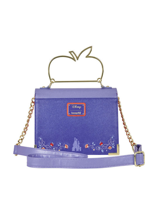 Loungefly Snow Kinder Rucksack Umhängetasche Lila 22.86cmx20.32cmx7.62cmcm