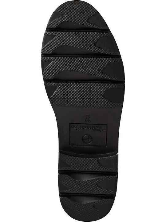 Leder Stiefeletten Damen Braun