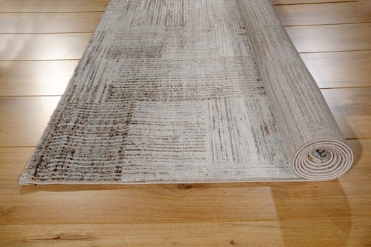 Tzikas Carpets 75252-μπεζ Χαλί Ορθογώνιο Μπεζ-καφέ 133x190cm
