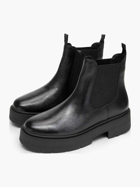 D Spherica Ghete Dama Chelsea De Piele Negre