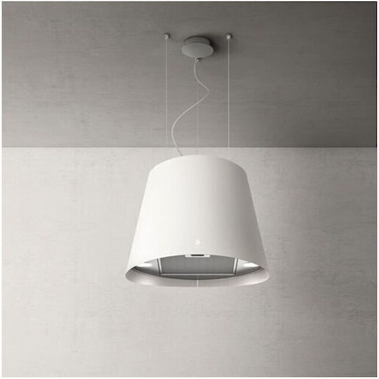 Elica Juno WH/F/50 Insulă Hotă Recirculare 50cm Alb