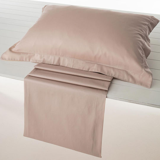 Vesta Home Athena Σετ Μαξιλαροθήκες Oxford Λευκές 50x75εκ.