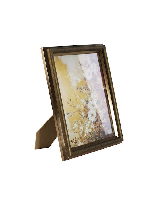 Viosarp Plastic Photo Frame With Gold Frame