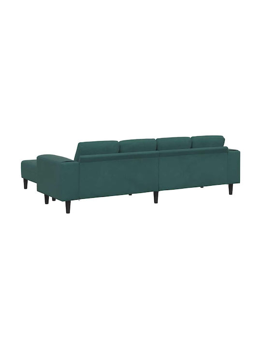 Living Room Furniture Set Couch & Stool Green