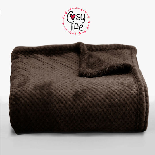 Go Smart Home Cosy Life Single 160x220cm Dark Brown