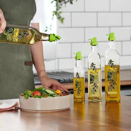 Viosarp Δοχείο Λαδιού Γυάλινο με Ροή 750ml