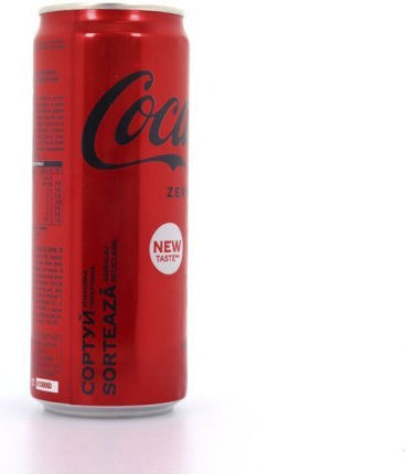Coca-Cola Zero Cola With Carbonation No Sugar 56857 330ml