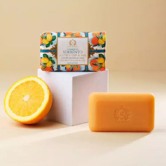 Gift Set Artisanal Soap Soap Dish Casa Amalfi Summer In Sorrento 150 g