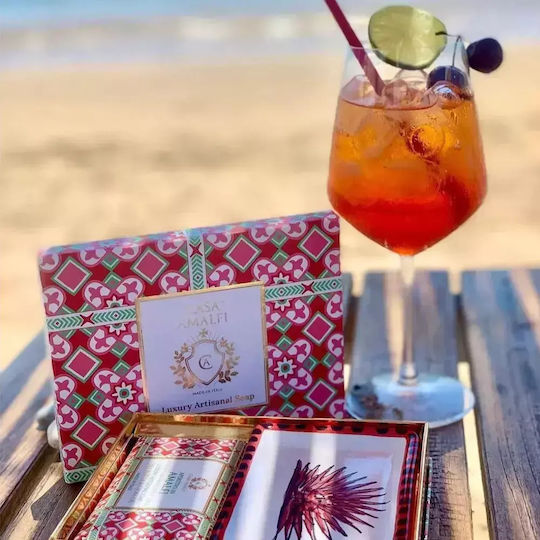 Set Cadou Săpun Artizanal Suport Săpun Casa Amalfi Aperitivo In Amalfi 150 g