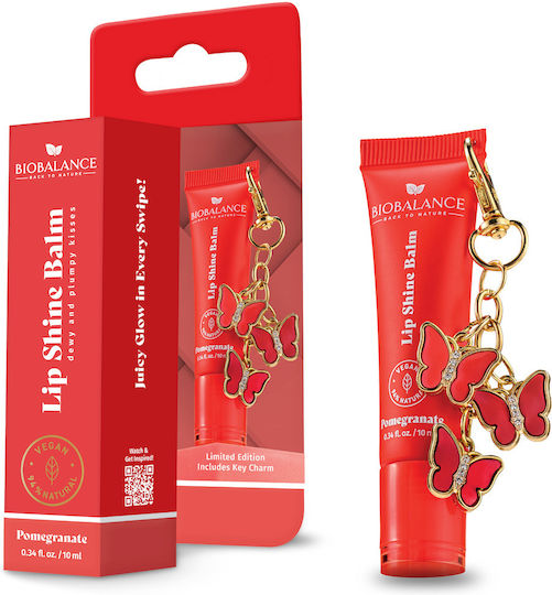 Balsam de Buze cu Efect Lucios Rodie Bio Balance 10 Ml