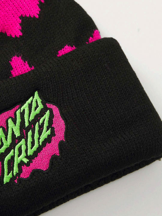 Kids Beanie Knitted Black