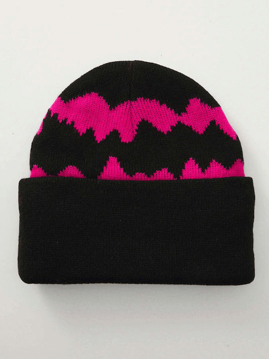 Kids Beanie Knitted Black