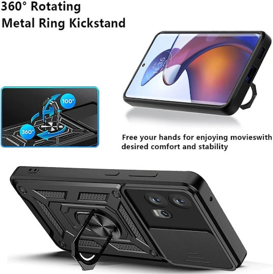 Umschlag Rückseite Schwarz (Motorola Edge 30 Fusion)