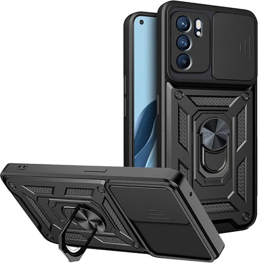 Back Cover Negru (Oppo Reno6)